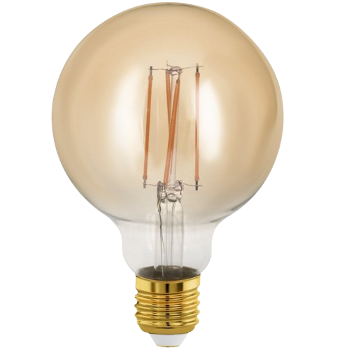 Лампочка Е27 4W EGLO филаментная желтый